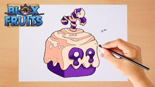 How to draw Dough Blox Fruit | Step by step | Easy drawing | Blox Fruits