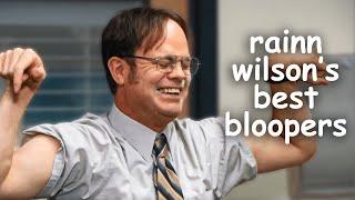 the office bloopers but it's just dwight | Best of Rainn Wilson's Bloopers | Comedy Bites