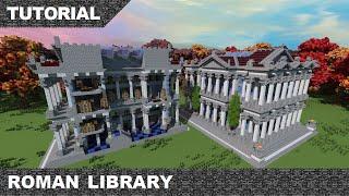 Minecraft Roman Library Tutorial & Download