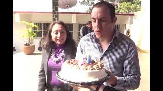 Celebra Cuauhtémoc Blanco cumpleaños con obras