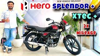 New Hero Splendor Plus Xtec + || Low Price, High Mileage Detailed Review || splendor xtec 2.0 