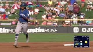 Jorbit Vivas HAMMERS a Two-Run Home Run! | Los Angeles Dodgers Prospect | 7/3/2023