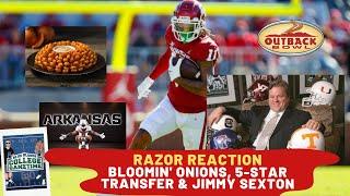 RAZOR REACTION: Bloomin' Onions, 5-Star Transfer & Jimmy Sexton