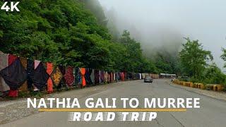 Nathia Gali to Murree 4K Road Trip | Travel Pakistan 