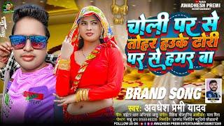 चोली पर से तोहर हउके ढोरी पर से हमर बा | #Awadhesh Premi Yadav | New #Bhojpuri Aarkestra Song 2024 |