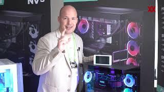 Phanteks auf der Computex 2023: Neues Top-Showgehäuse NV9.