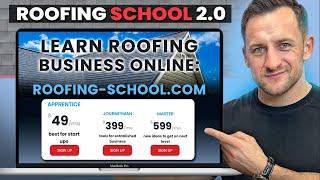 Roofing School 2:0: 400+ Videos, now just $97/mo Roofing-school.com