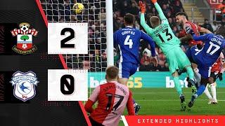 EXTENDED HIGHLIGHTS: Southampton 2-0 Cardiff City | Championship