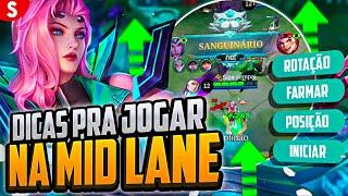 COMO JOGAR NA MID LANE - TUTORIAL COMPLETO | MOBILE LEGENDS