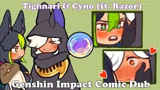Tighnari & Cyno (ft. Razor)│Genshin Impact Comic Dub