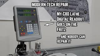 Modern Fails: Newall C80 DRO repair