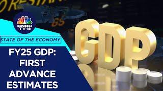 FY25 Advance GDP Growth Est At 6.4%, Slowest In 4 Years | State Of The Economy | CNBC TV18