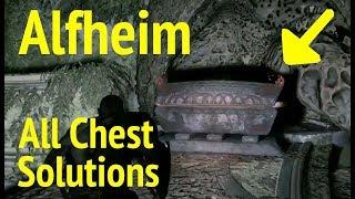 God of War: All Alfheim Chest Puzzle Solutions (God of War 4)