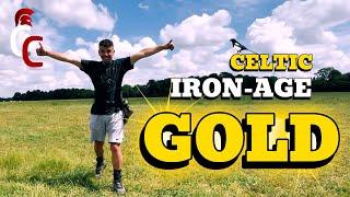 Unbelievable Iron-age GOLD Celtic Tribe Find From 50BC!!! Metal Detecting UK | Minelab Manticore