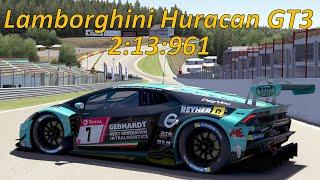Lamborghini Huracan GT3 - Spa World Record 2:13:961 - Assetto Corsa