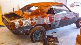 Rusty 1969 Chevrolet Camaro RS Z/28 Restoration Project