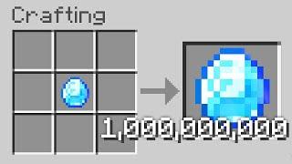 Minecraft, But I Have 1,000,000,000 Diamonds..