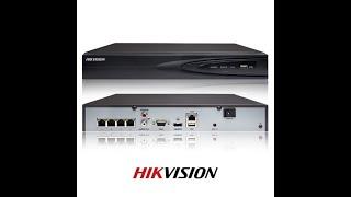 How to reset the password for the Hikvision NVR device