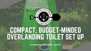 Overlanding Toilet Set Up (Blackpine Turbo Toilet, Gigatent, Camping Toilet, Dispersed Camping)