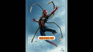 Strongest & Powerfull Spiderman Suit's #shorts #youtubeshorts