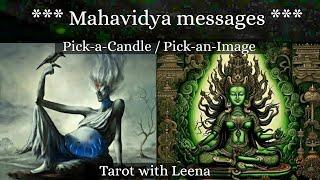 Candle wax reading : Mahavidya Messages | Pick a candle | Tarot with Leena