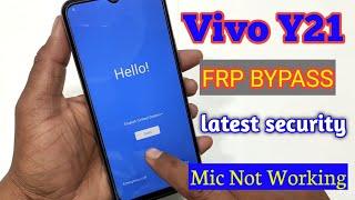 Vivo Y21 Frp Bypass || Mic trick Not Working Fix 100% working Easy Method||Vivo Y21 Frp unlock