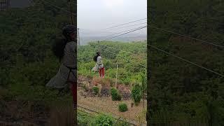 Sky cycling & zip line super in Kailash Giri