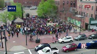 Hundreds rally in Portland against new abortion restrictions