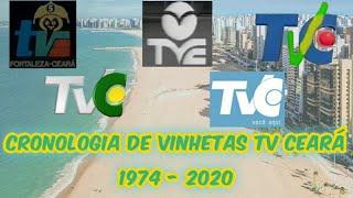 Cronologia de Vinhetas "TV Ceará" | 1974 - 2020