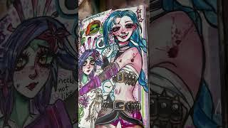 #art #arcane #jinx #artist #myart #doodle #artwork #fanart #artartist