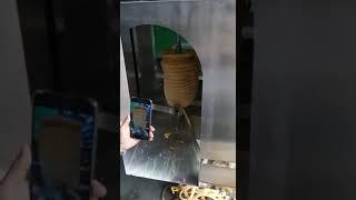 Jackfruit peeling machine 2peeling blade can peel 2layers at same time