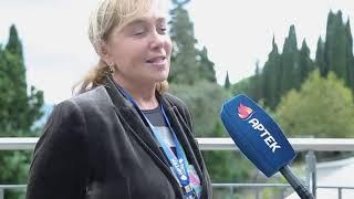 Арина Шарапова в Артеке