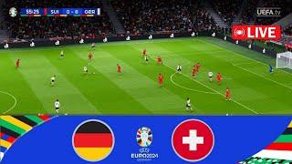 Deutschland gegen Schweiz (1-1) | UEFA Euro 2024 | Live-Fußballspiel | eFootball Pes 21 Gameplay