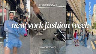 VLOG : New York Fashion Week | my imposter syndrome was at an all time high