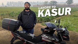 Lahore to Kasur | POV Bike RIde | Insta 360 Ace Pro