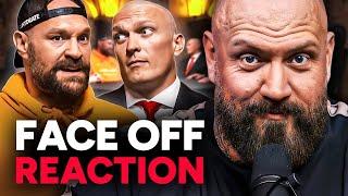 Is Usyk inside Tyson Fury’s Head?! - Face Off Reaction 