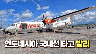  롬복 프라야 공항 - 발리 응우라라이 공항 윙즈에어 국내선 이용 후기