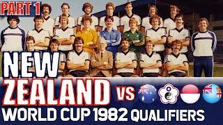 New Zealand (All Whites) World Cup 1982 All Qualification Matches Highlights | Road to Spain