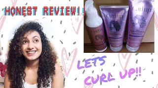 Curly Hair Routine with Curl Up Products | Honest Review!!