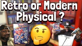 Which is Better Between Modern and Retro Physical Games for Collectors