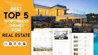 Top 5 Best WordPress themes for making real estate website