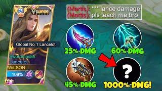 ONLY PRO LANCELOT KNEW THIS SECRET TRICK!! (99% WINRATE!) - MLBB