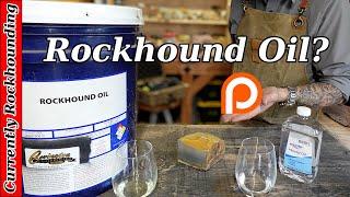 What oil should you put in a rock saw?