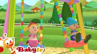 Magical playground ​​​ Slide and Swing | Magical Building Blocks  @BabyTV