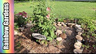 The River Square Foot Garden - Hollyhocks, Horseradish, Sowing Seeds, More!