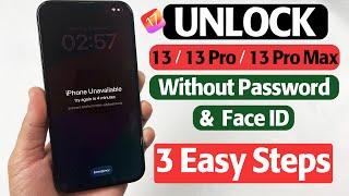 How to Unlock iPhone 13/13 Pro/13 Pro Max Without Password And Face ID?