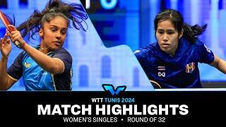 Suthasini Sawettabut vs Prithika Pavade | WS R32 | WTT Contender Tunis 2024