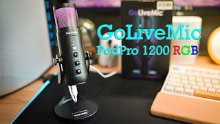 GoliveMic PodPro 1200RGB Microphone Review