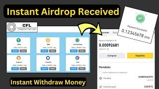 Instant Profit Withdraw Crypto Airdrop | 200$+ Get Instant Free BNB & USDT Tokens Hindi |Mine Crypto