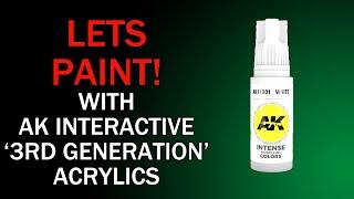 Lets Paint! With AK Interactive 3rd Generation Paints